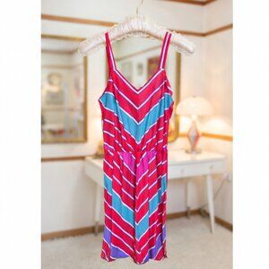 Vintage Tabby of California Striped Dress